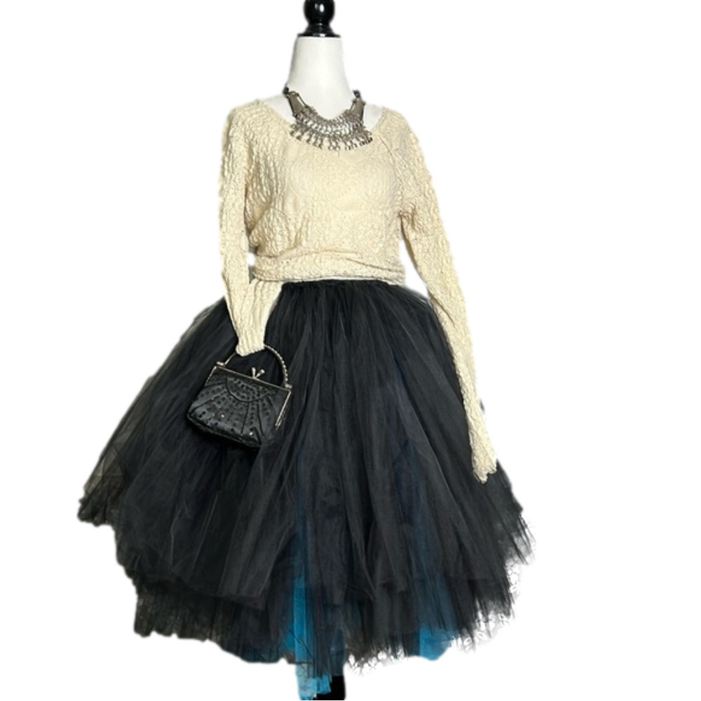 Gorgeous  Knight's Classic Body Wear Black /Blue Tutu